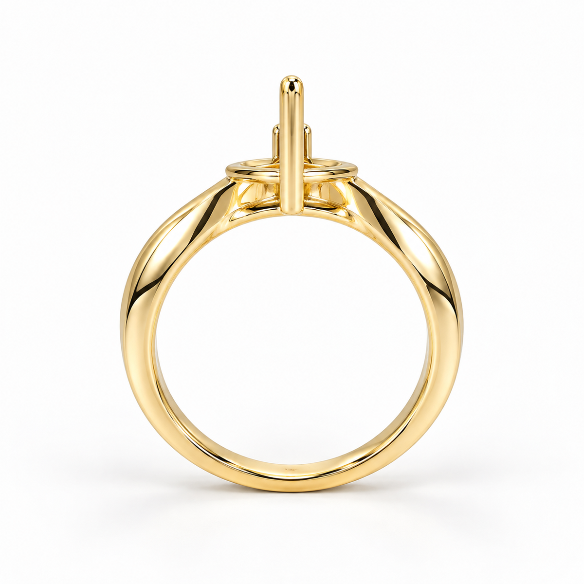 14K Fancy Marquise — Free Form (Size 6)