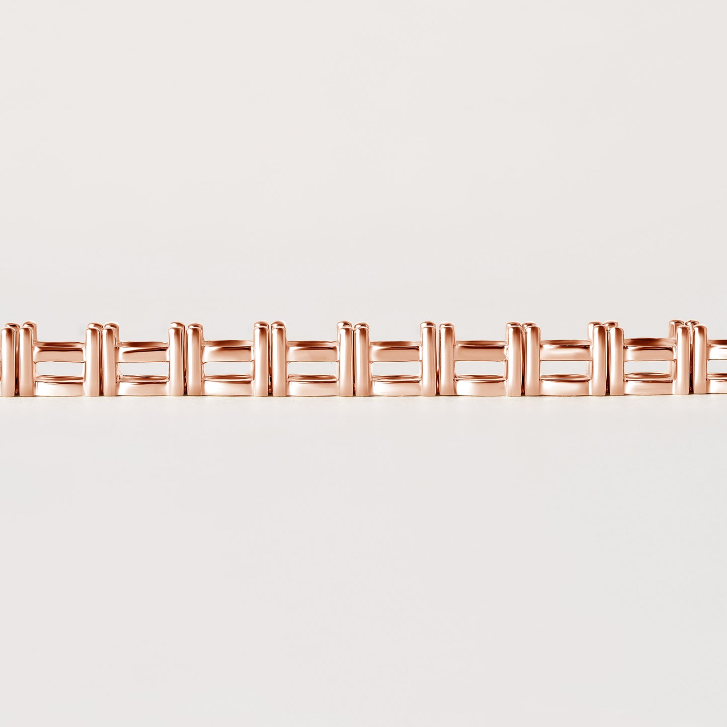 14K 4 Prong Lightweight Tennis Bracelet — alternate product view 9