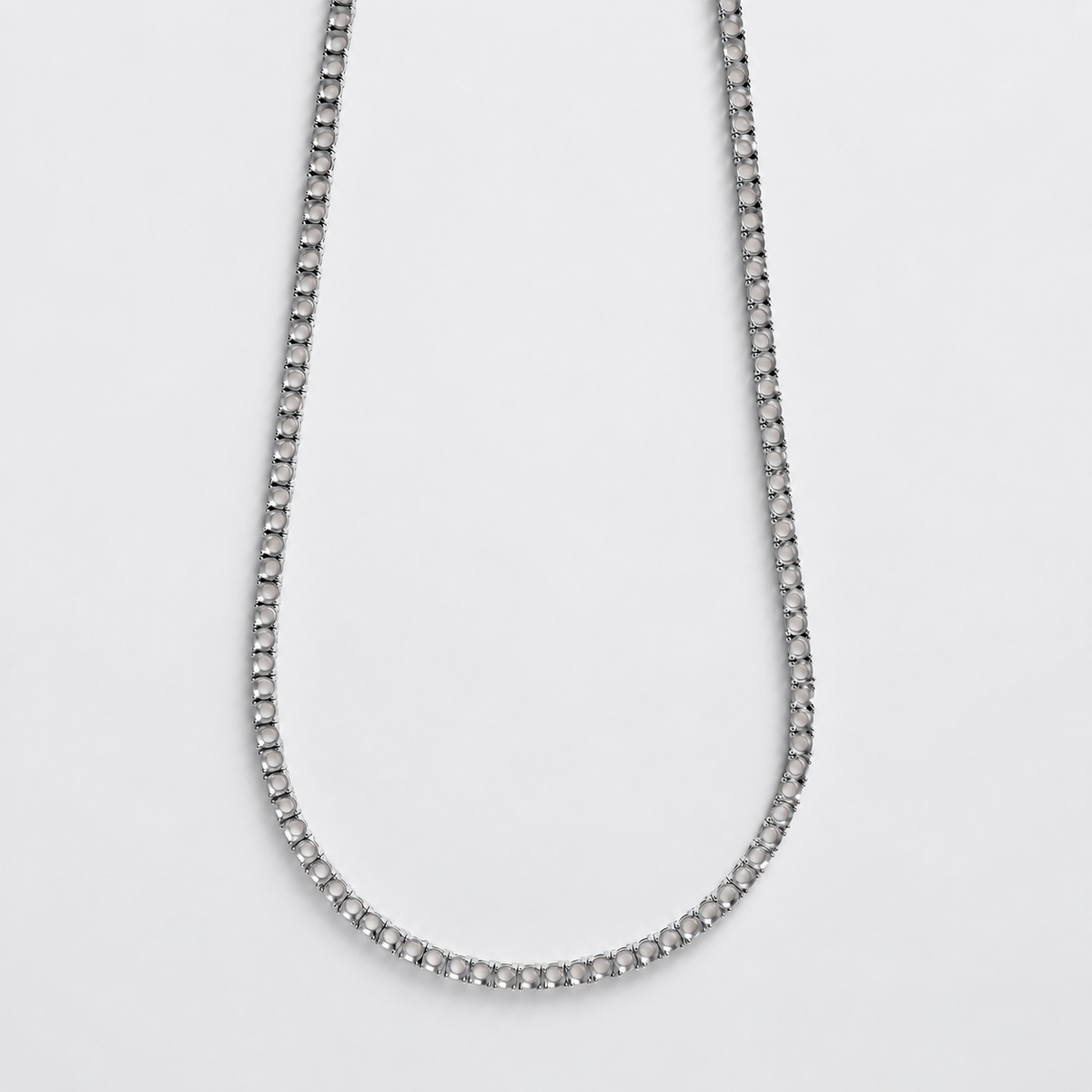 5-Day Custom Lightweight Underlock Tennis Necklace