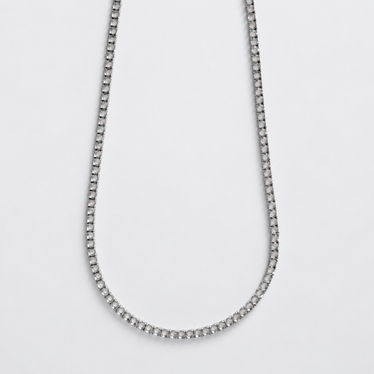 5-Day Custom Lightweight Underlock Tennis Necklace