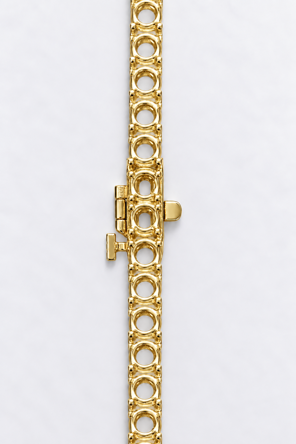 5-Day Custom Lightweight Underlock Tennis Necklace