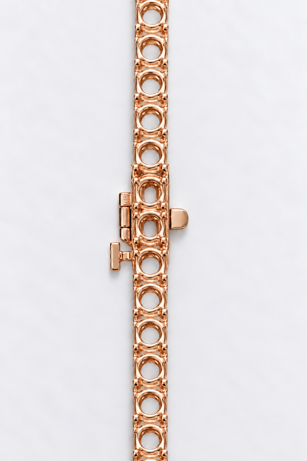 5-Day Custom Lightweight Underlock Tennis Necklace
