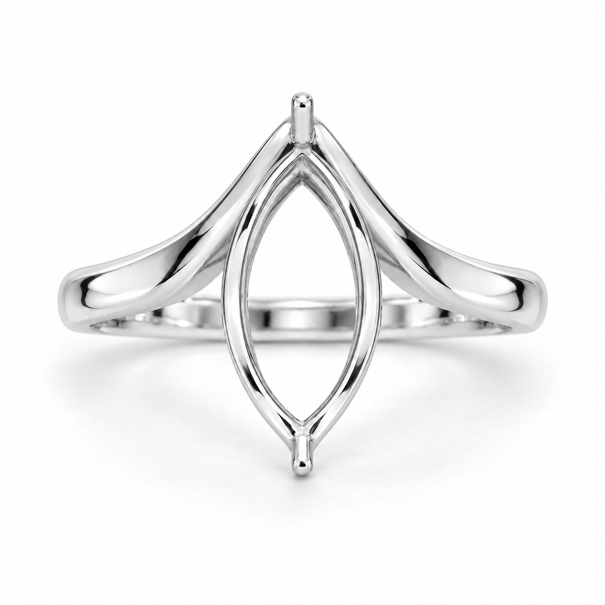 14K Fancy Marquise — Free Form (Size 6)