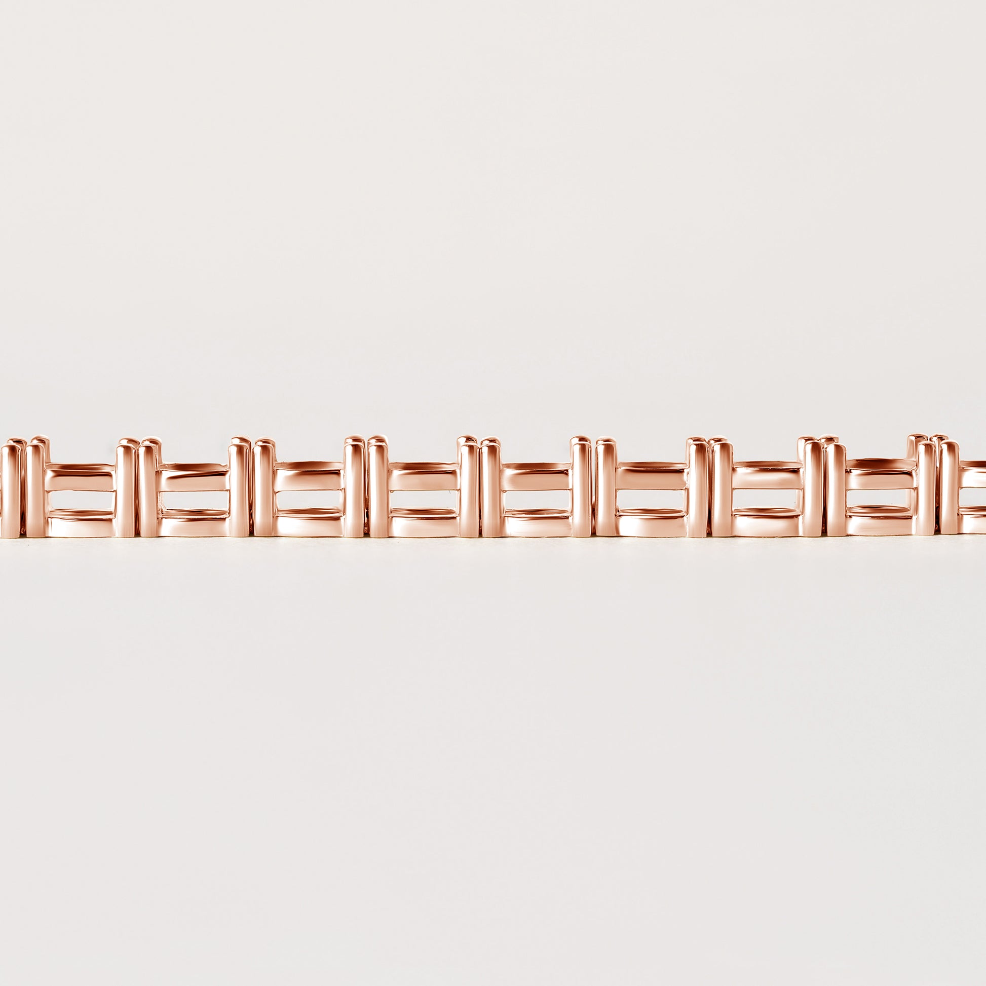 14K 4 Prong Lightweight Tennis Bracelet — alternate product view 9