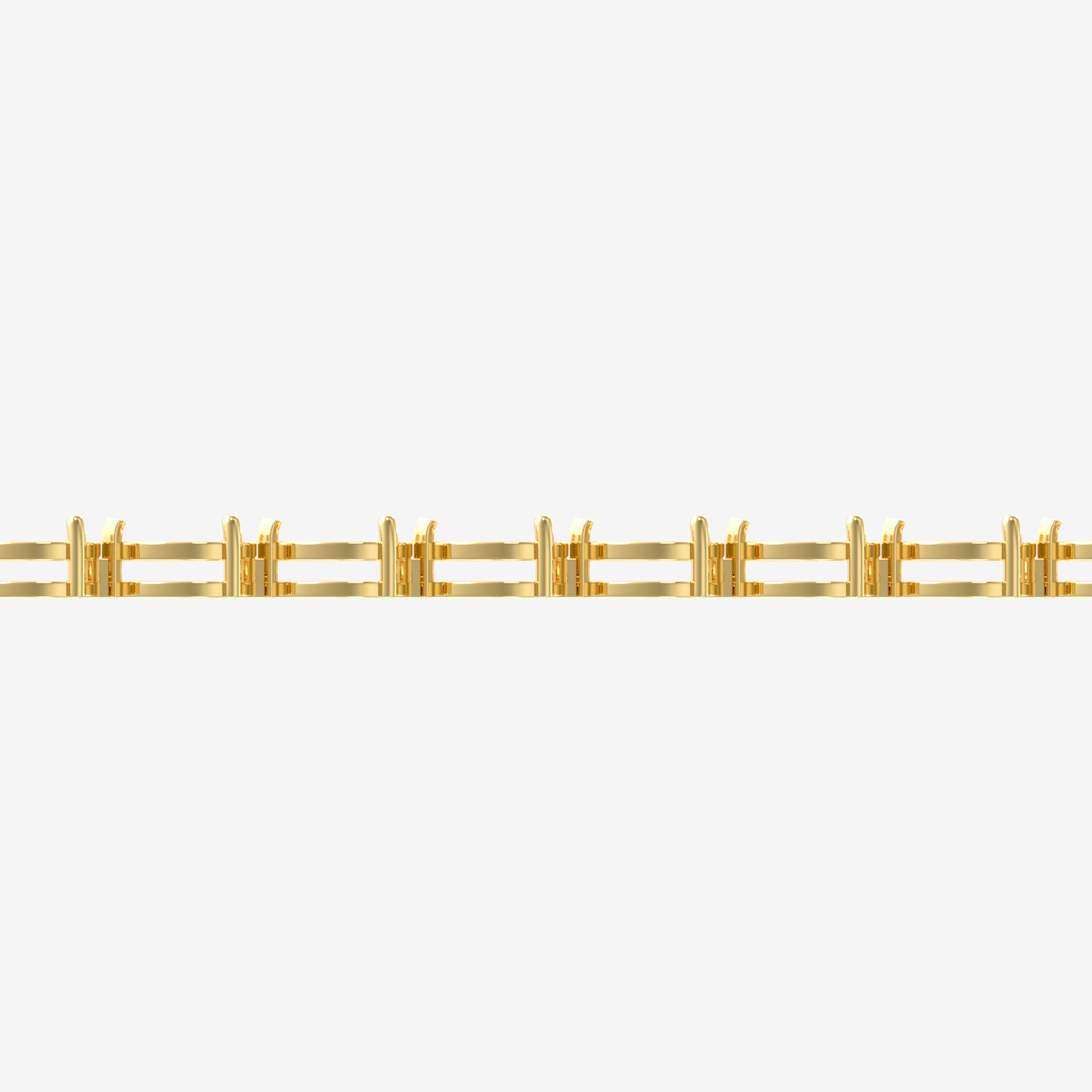 14K E/W Pear Tennis Bracelet — alternate product view 8