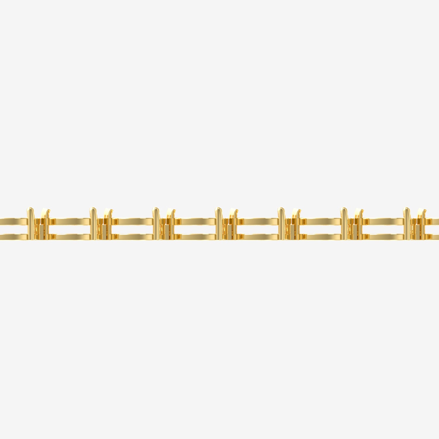 14K E/W Pear Tennis Bracelet — alternate product view 8
