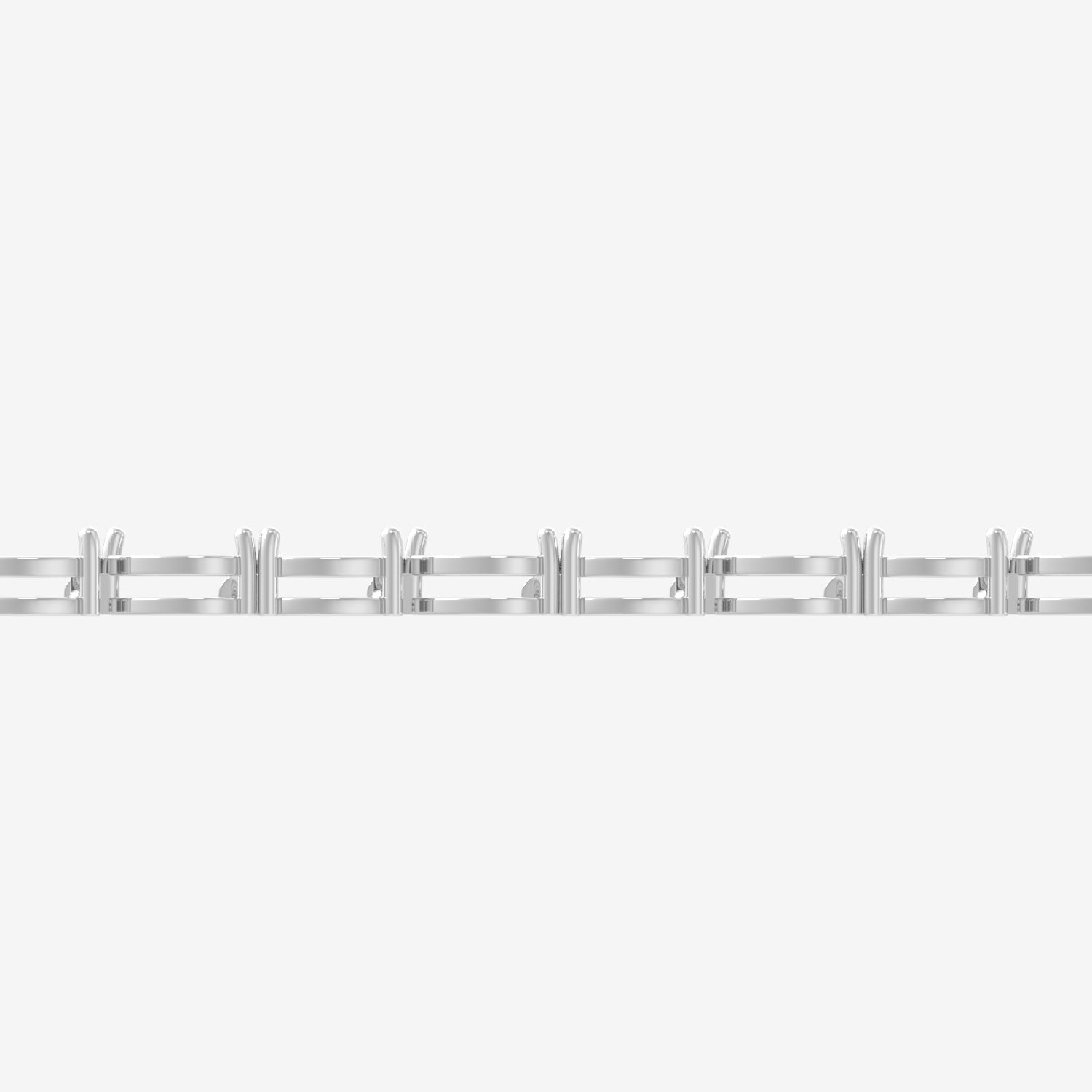 14K Pear Oval Mixed Shape Bracelet — alternate product view 4