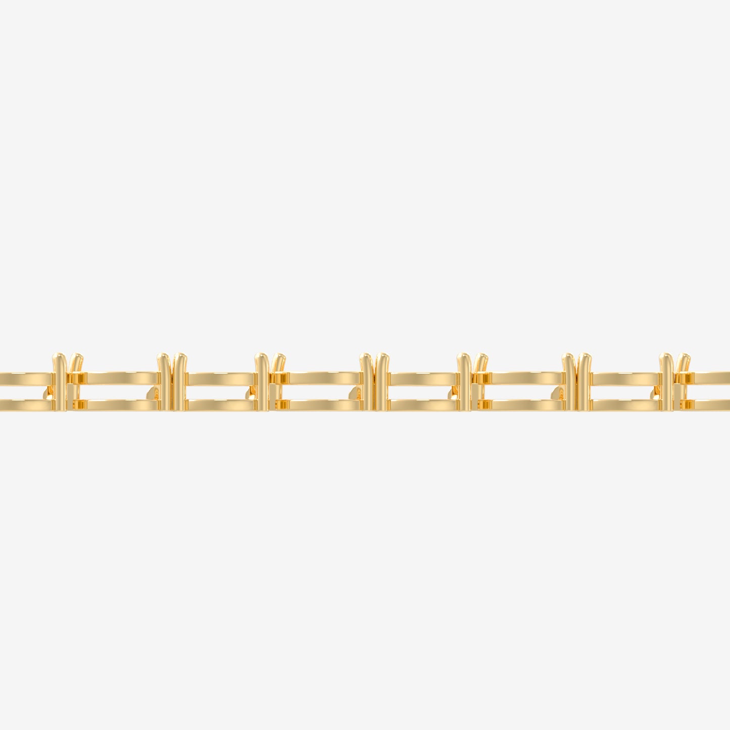 14K Pear Oval Mixed Shape Bracelet — alternate product view 8