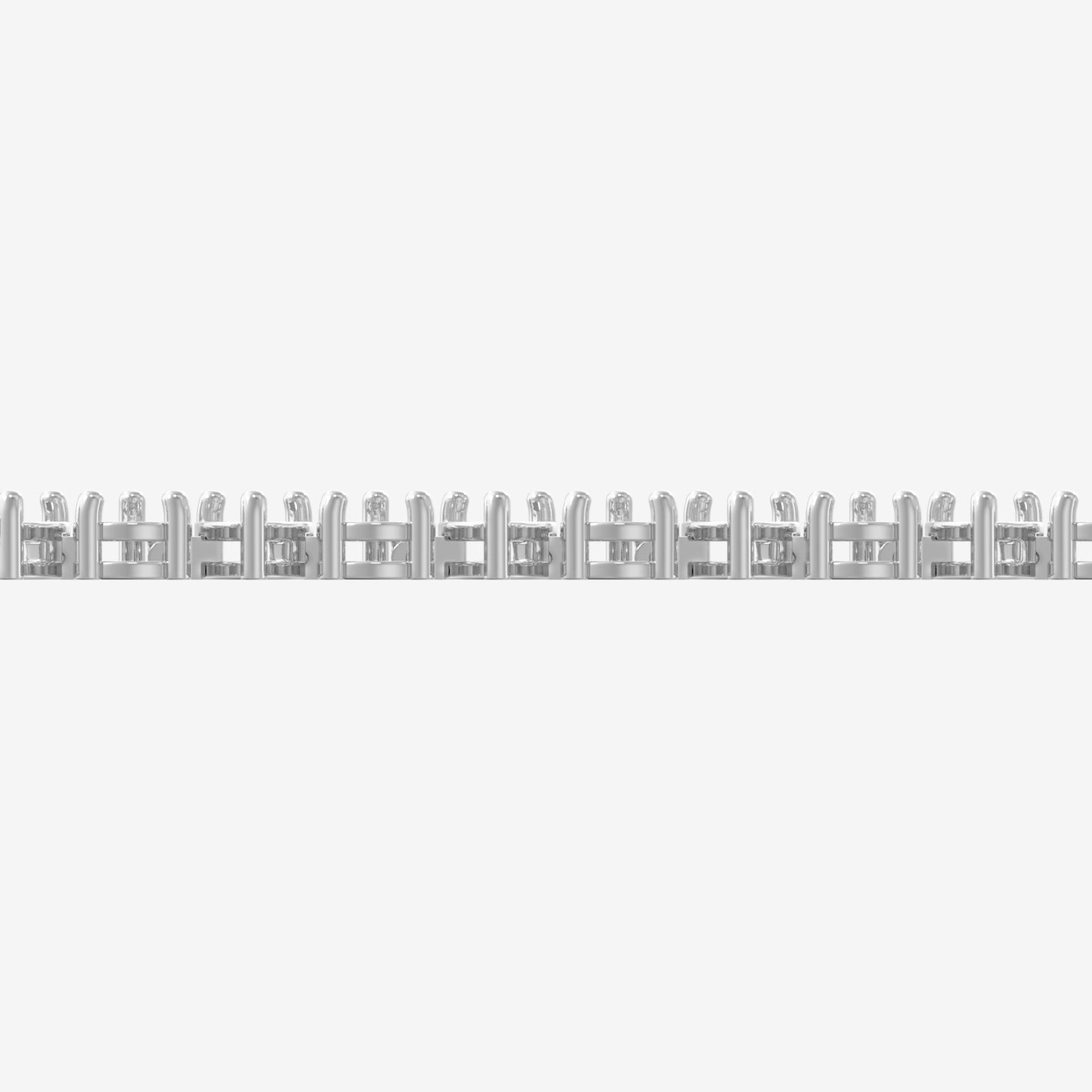 14K Alternating Pear Tennis Bracelet
