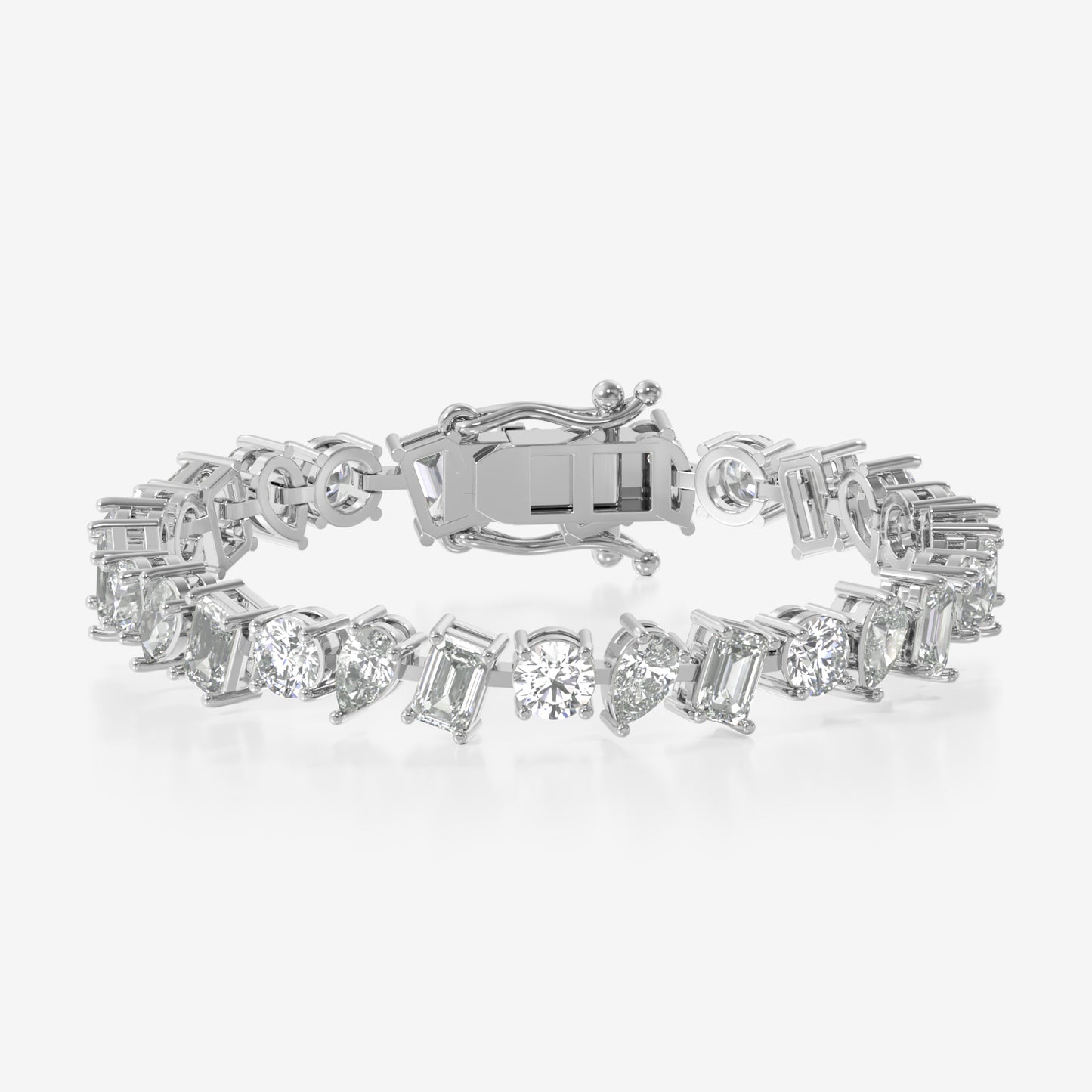 Fancy Shaped Mixed Shape Bracelet