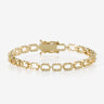 Fancy Emerald Shape Bracelet