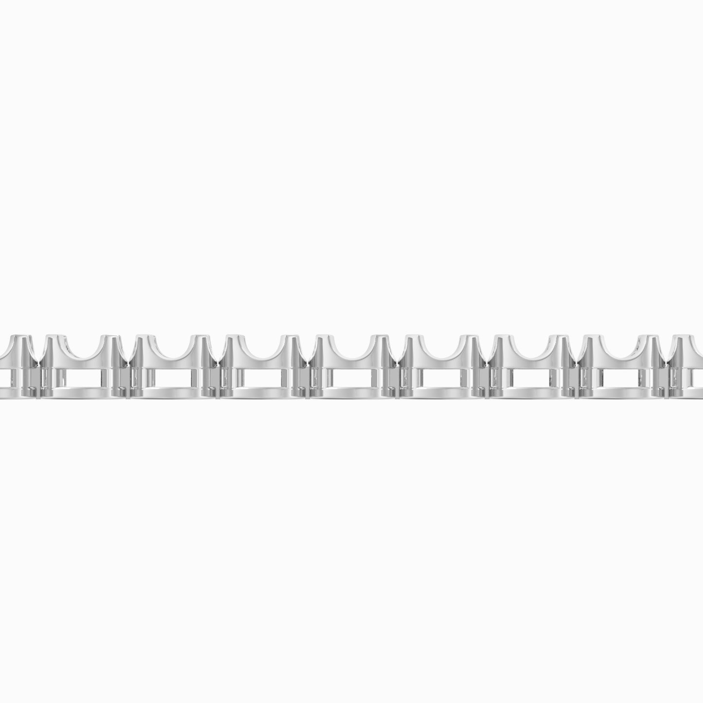 14K Ultra Light Illusion Tennis Bracelet