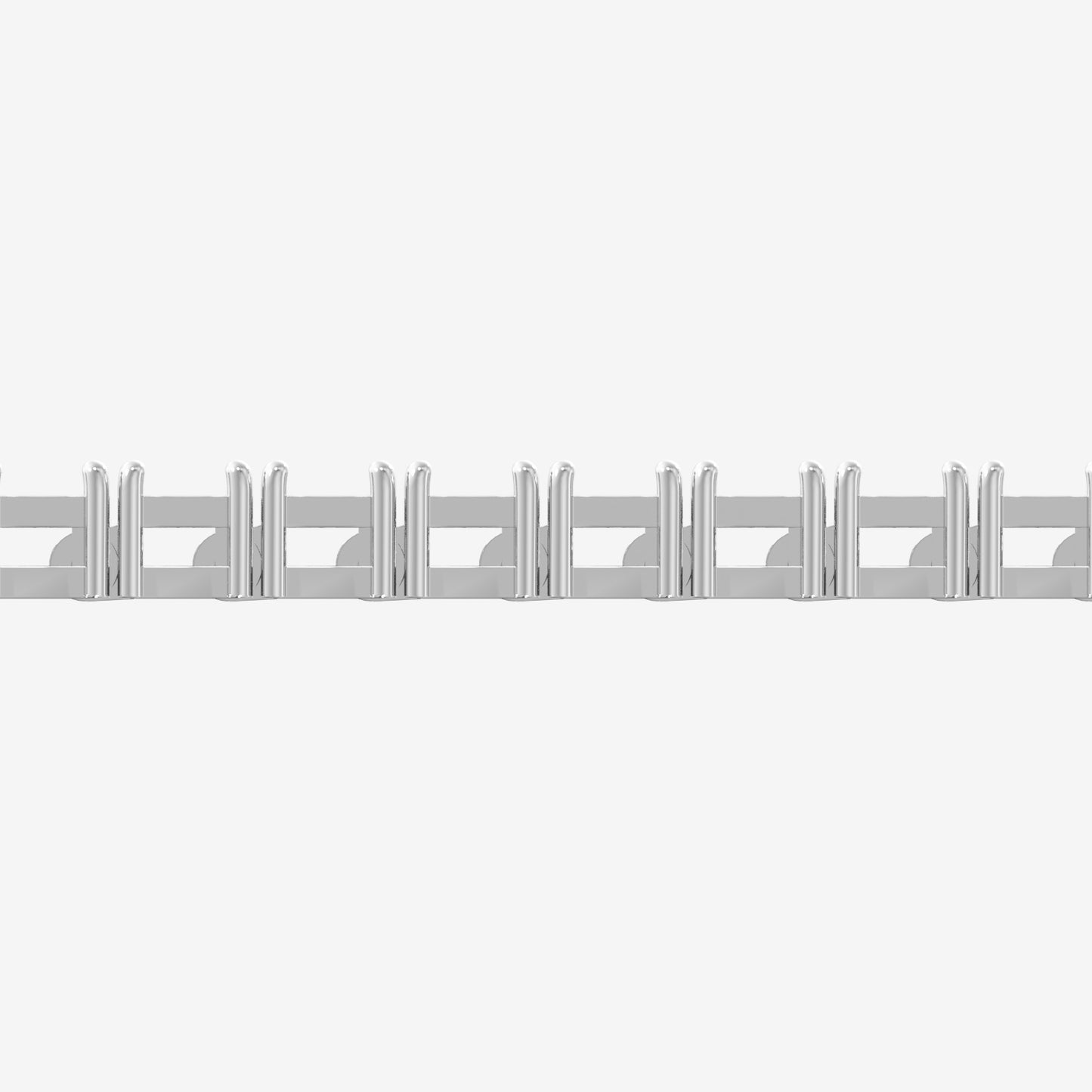 14K Princess Tennis Bracelet — alternate product view 3