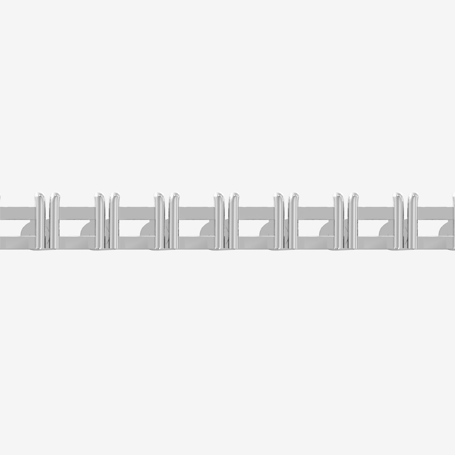 14K Princess Tennis Bracelet — alternate product view 3