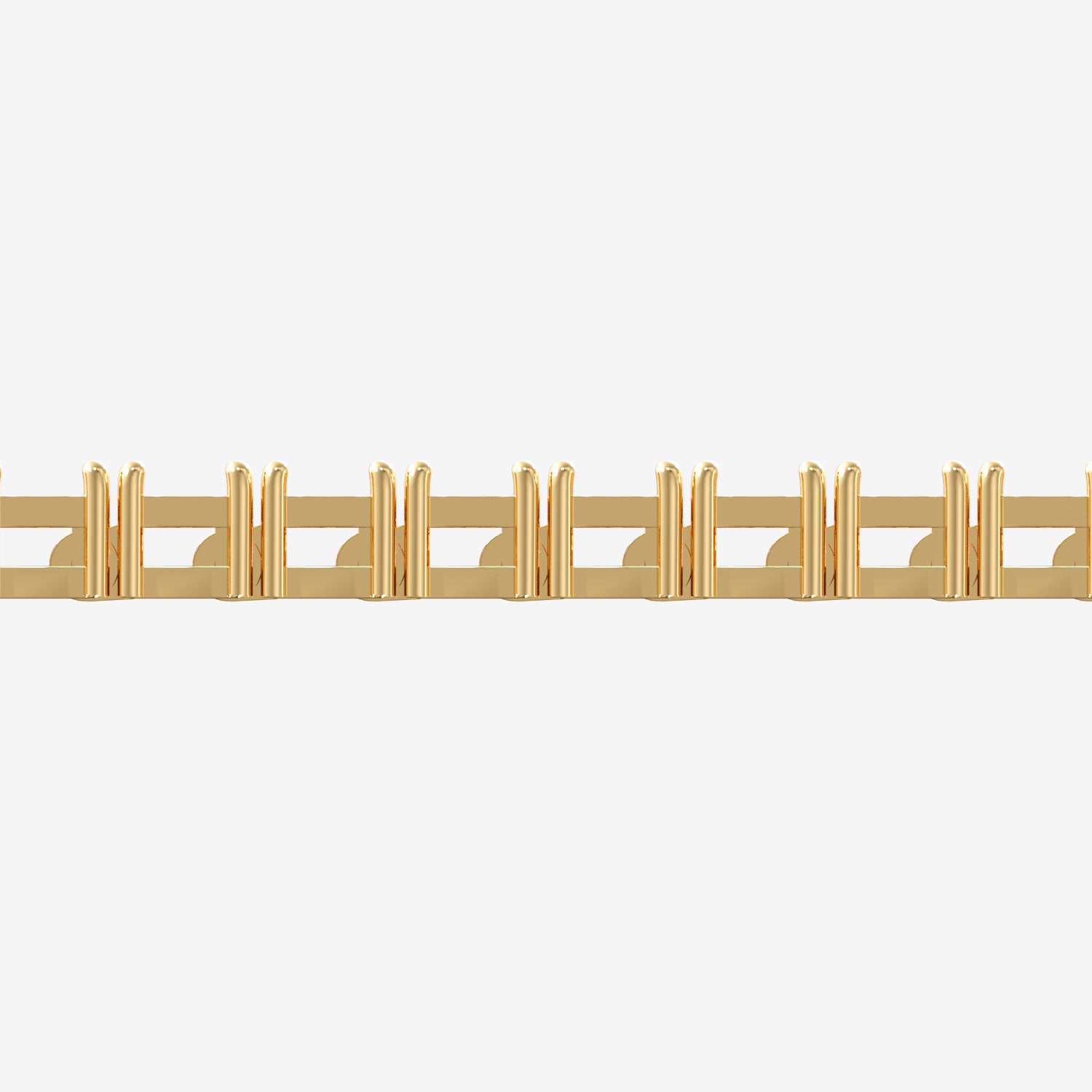 14K Princess Tennis Bracelet — alternate product view 6
