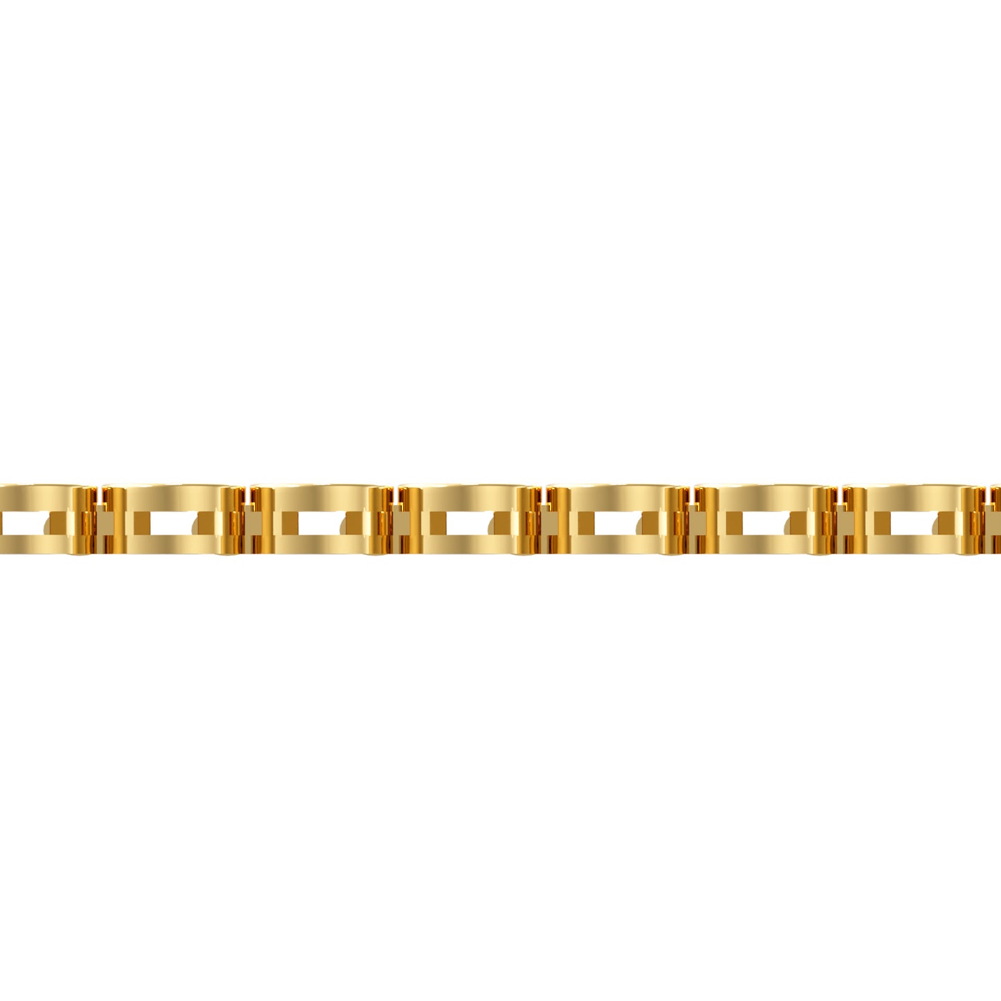 14K Bezel Tennis Bracelet