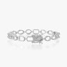 14K Mixed Shape Link Bracelet