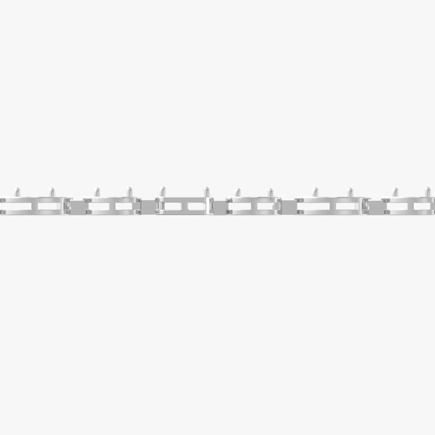 14K Mixed Shape Link Bracelet