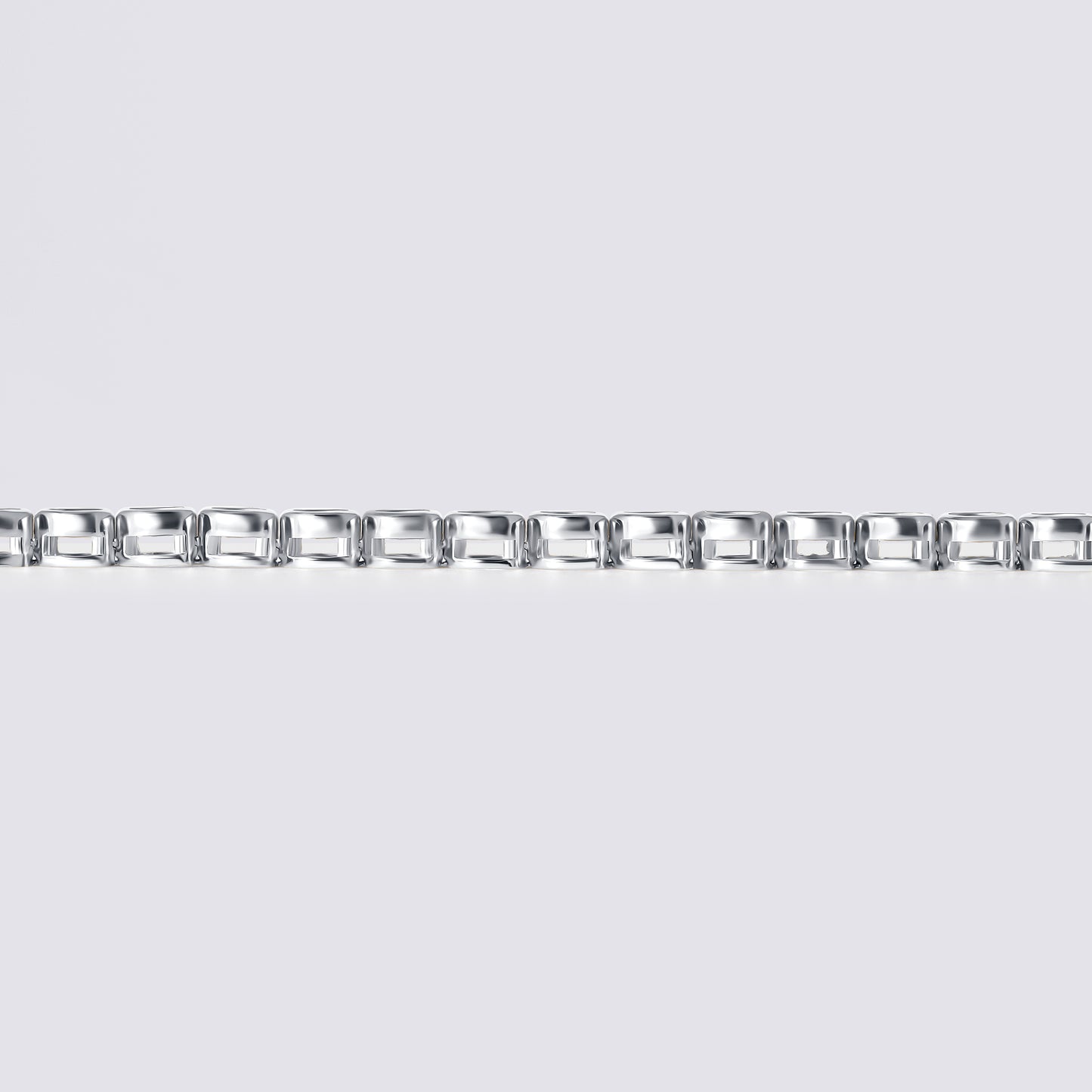 14K Bezel Tennis Bracelet — alternate product view 3