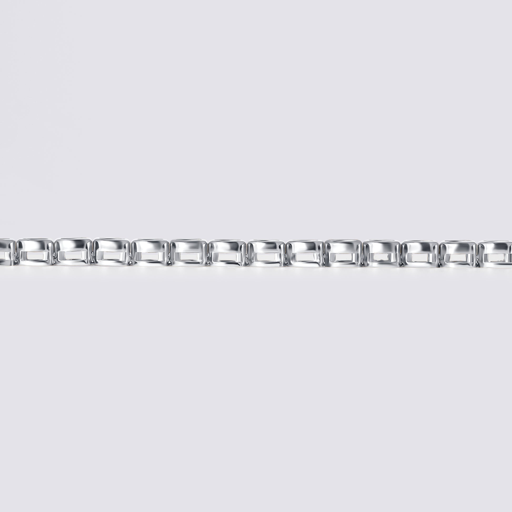 14K Bezel Tennis Bracelet — alternate product view 3