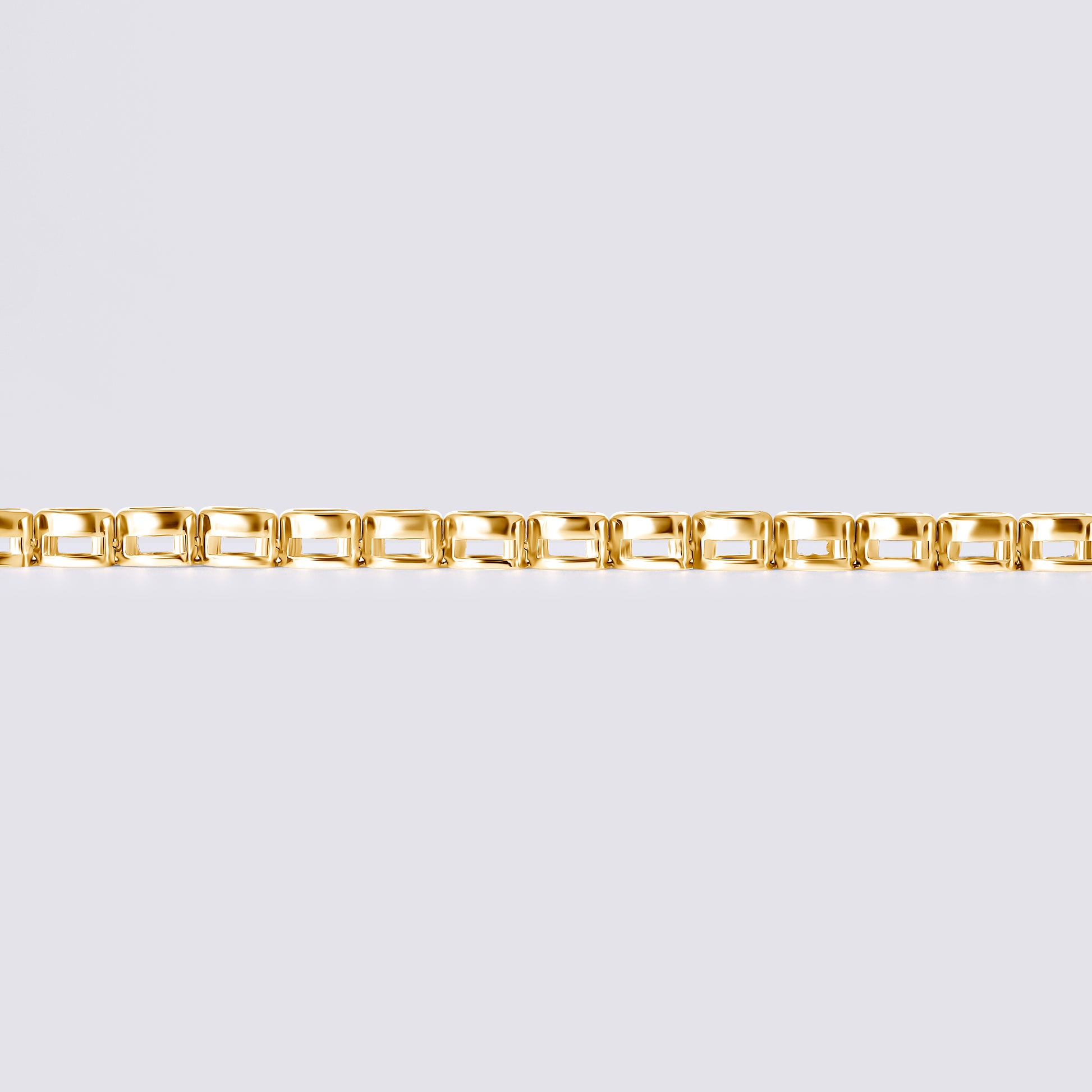 14K Bezel Tennis Bracelet — alternate product view 6