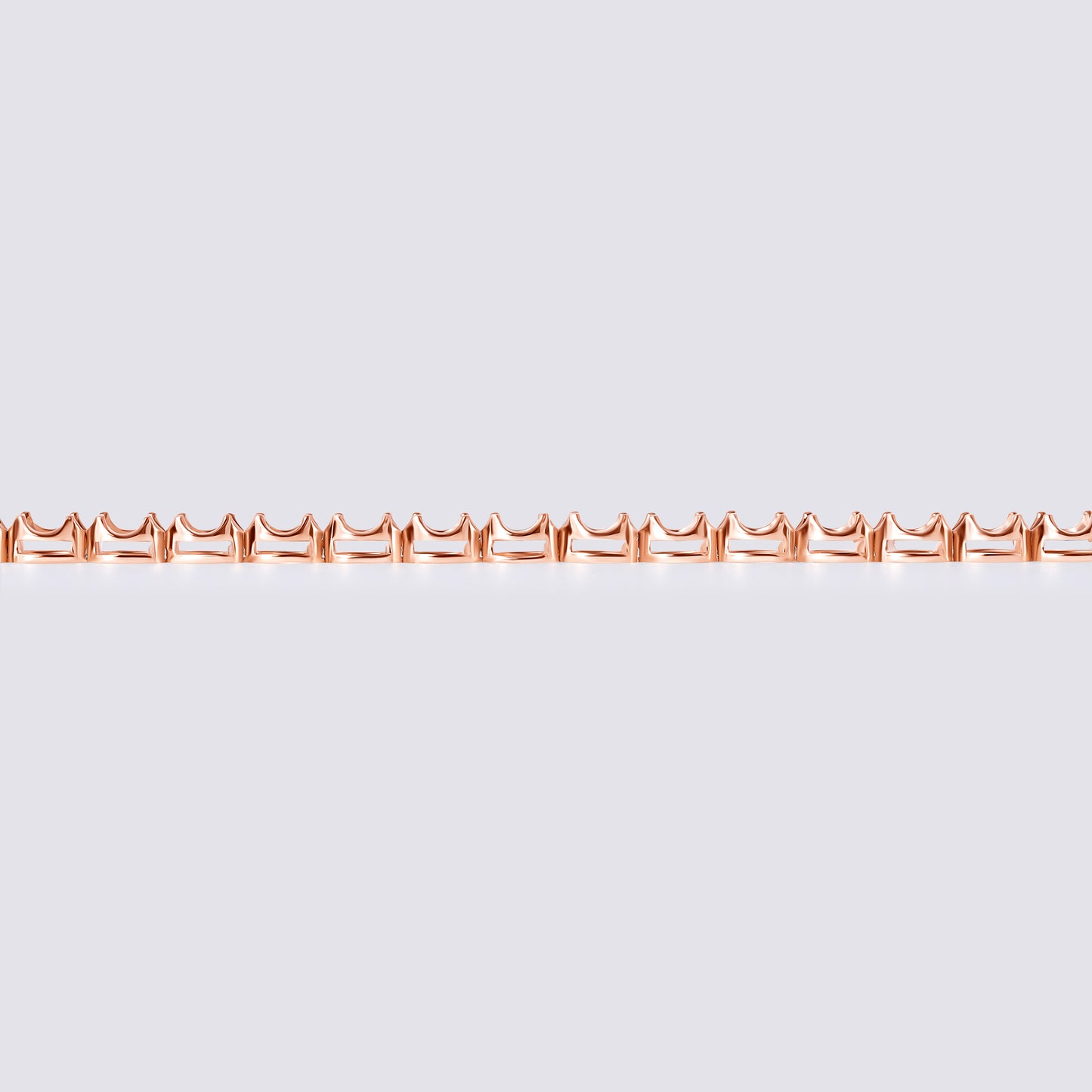 14K Ultra Light Illusion Tennis Bracelet — alternate product view 9
