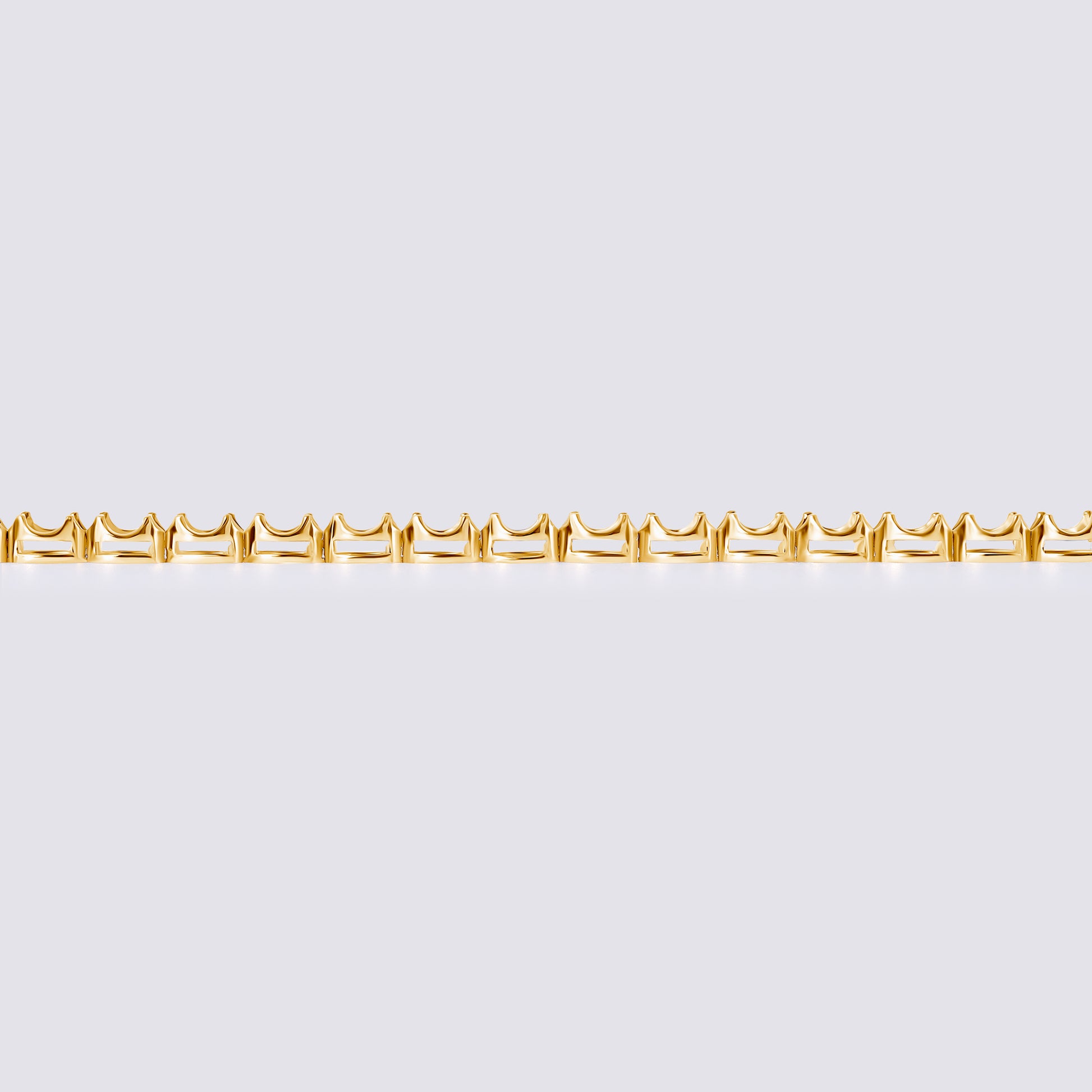 14K Ultra Light Illusion Tennis Bracelet — alternate product view 6