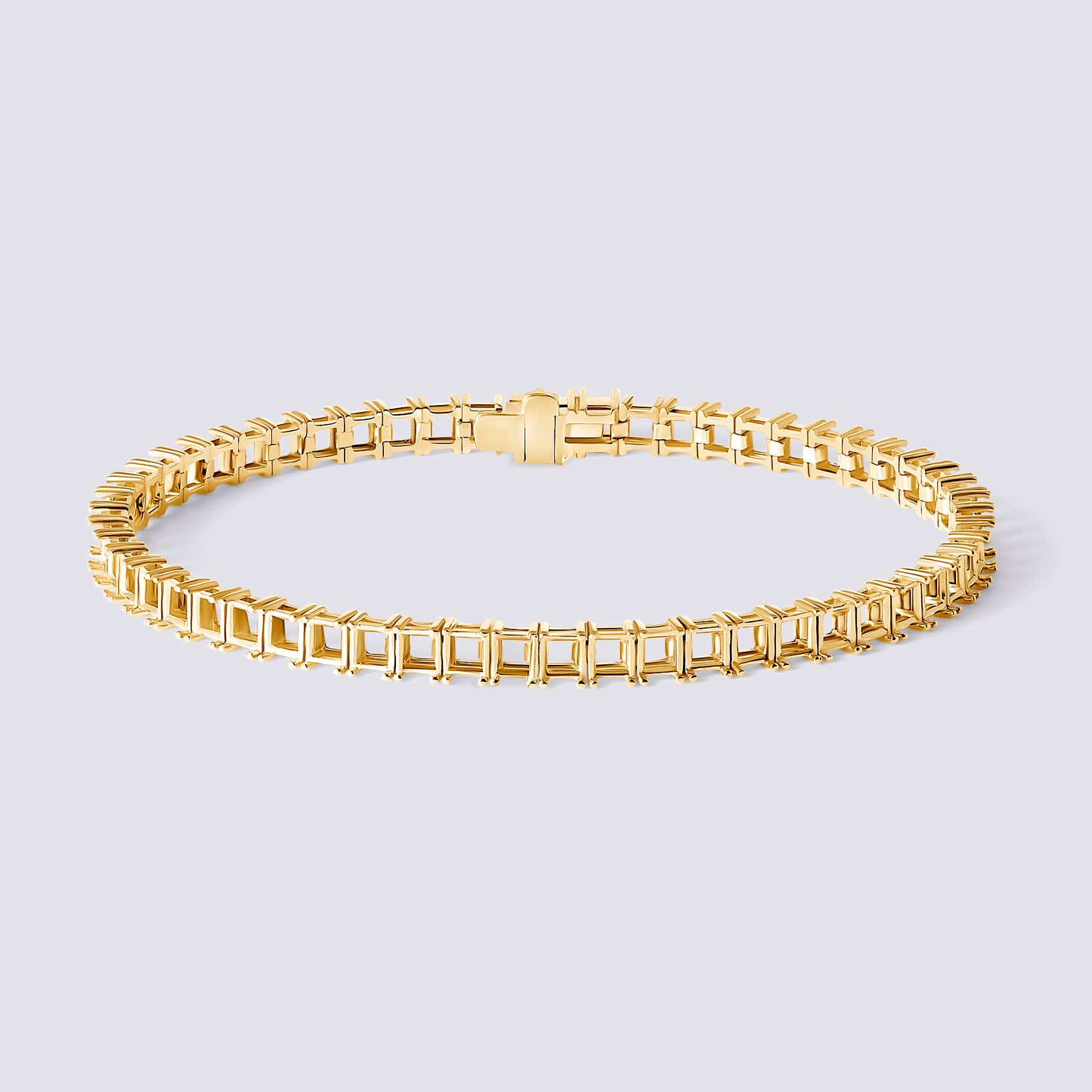 14K Emerald Tennis Bracelet — alternate product view 4