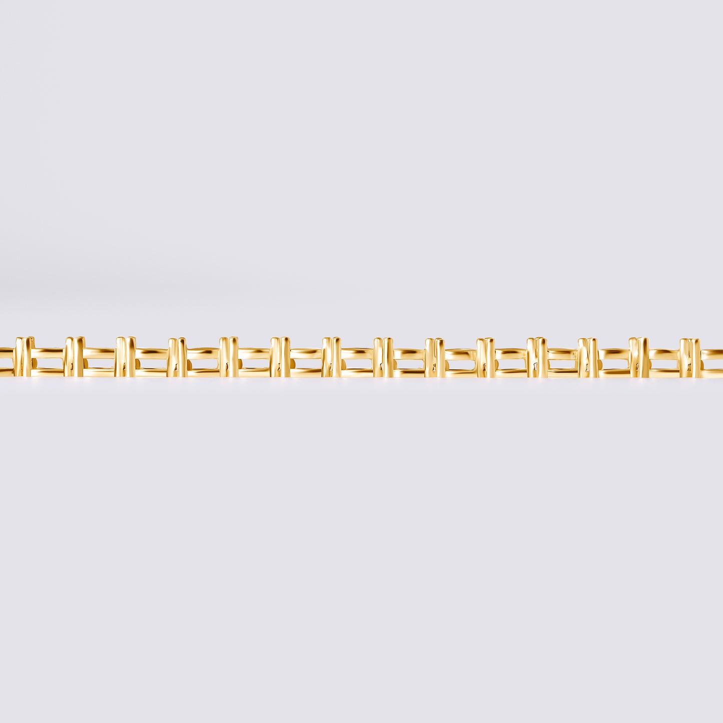 14K 3 Prong Tennis Bracelet — alternate product view 5