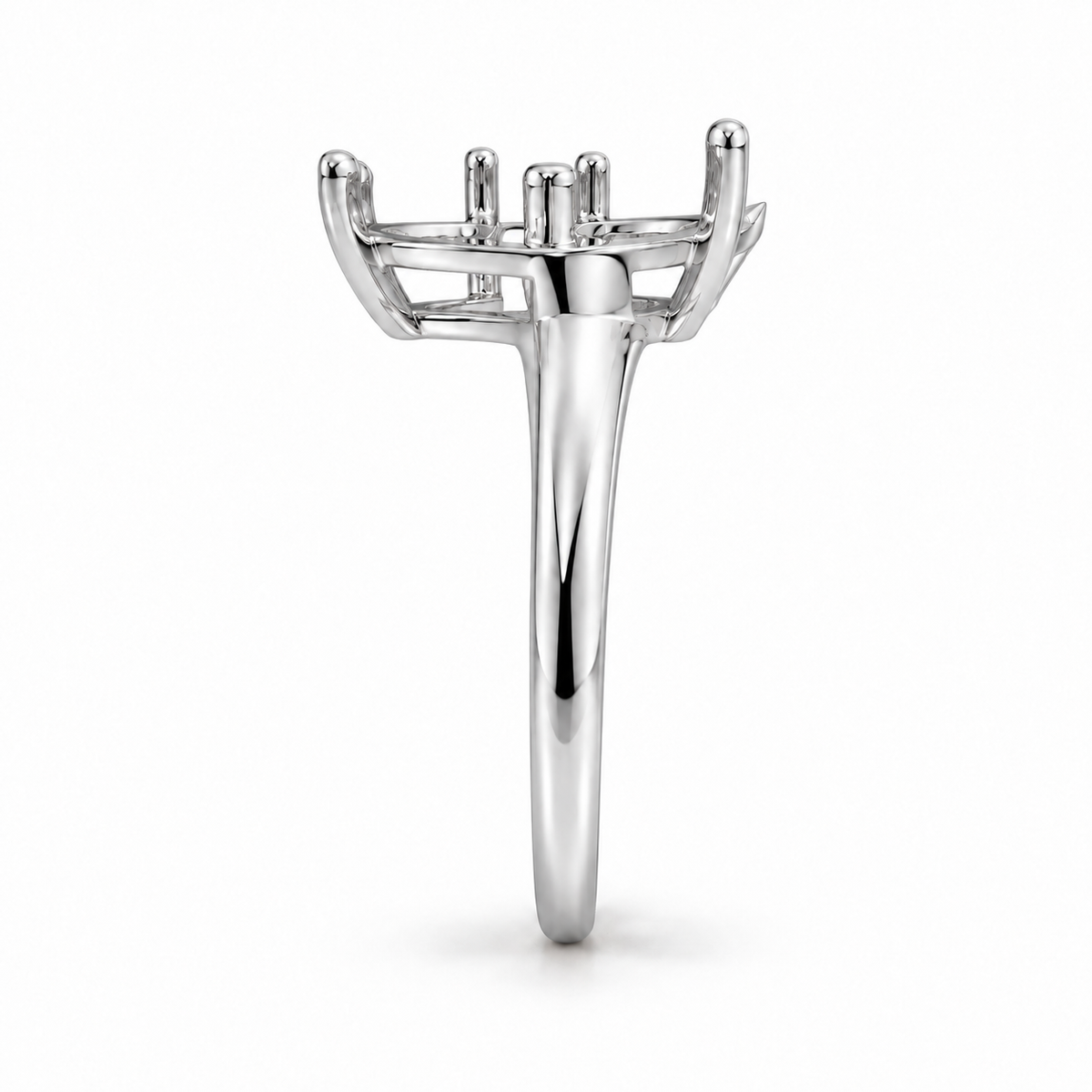 14K Fancy Small + Big Pear — Free Form (Size 6)