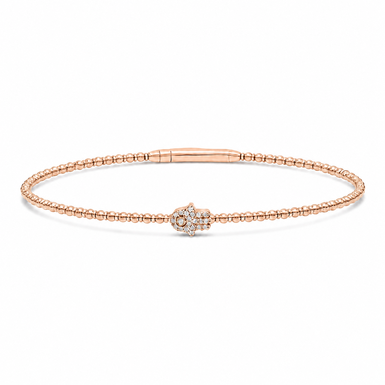 Ultra Light Hamsa Flex Bangle — alternate product view 3