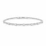 14K Illusion Diamond Flex Bangle