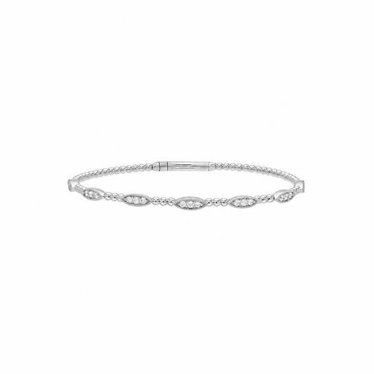 Marquise Flexible Bangle