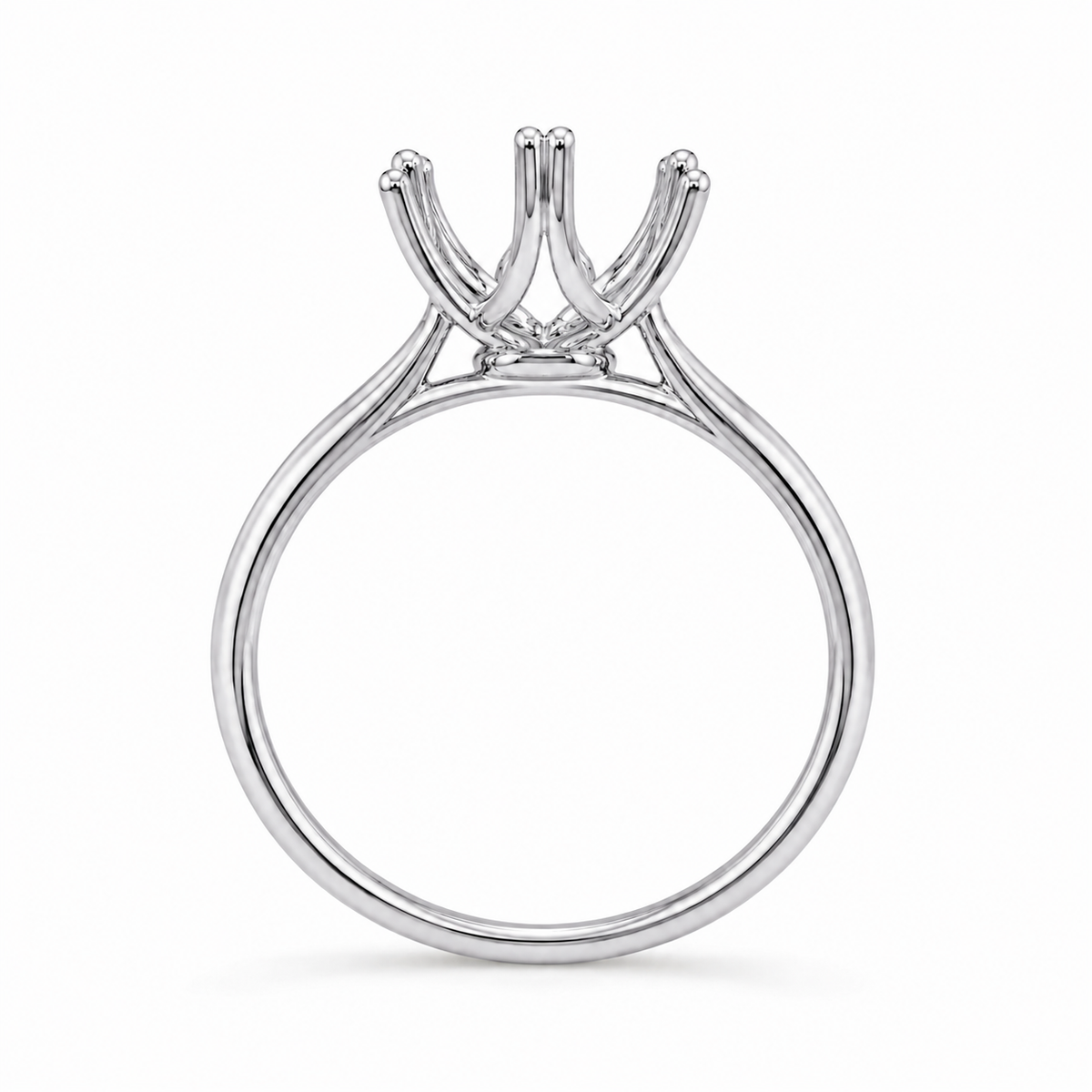 14K Marquise Solitaire — Ultra Light Tulip (Size 6.5)