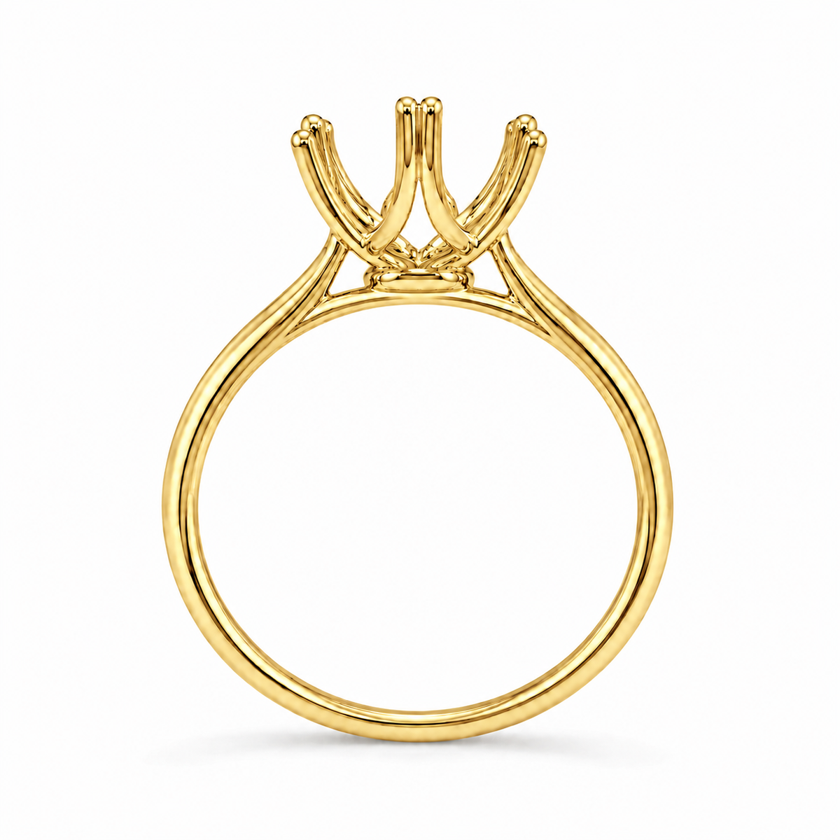 14K Marquise Solitaire — Ultra Light Tulip (Size 6.5)