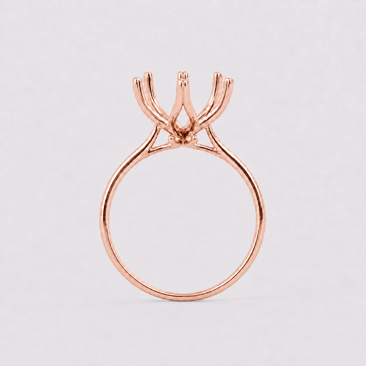 14K Pear Solitaire — Ultra Light Tulip, Size 6.5 — alternate product view 8