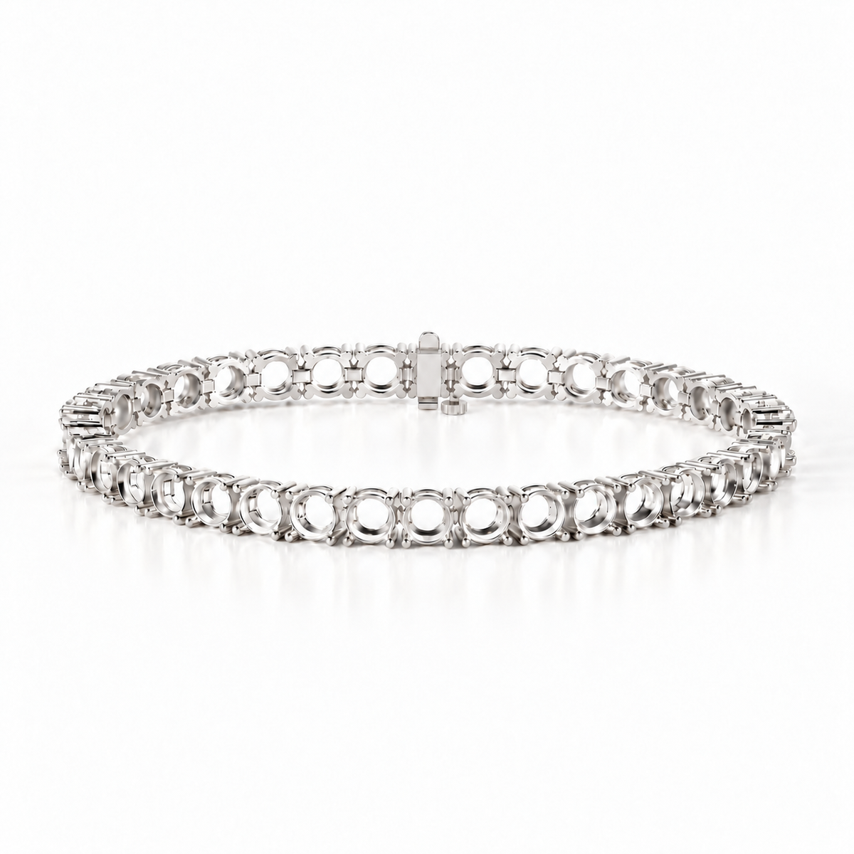 5-Day Custom Lightweight Underlock Tennis Bracelet