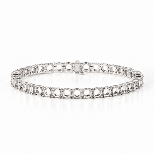 5-Day Custom Lightweight Underlock Tennis Bracelet