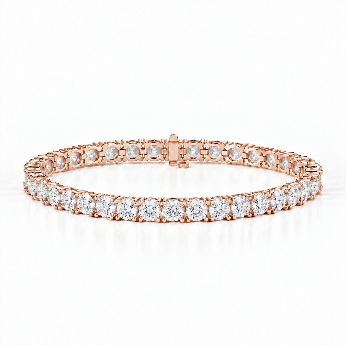 5-Day Custom Lightweight Underlock Tennis Bracelet