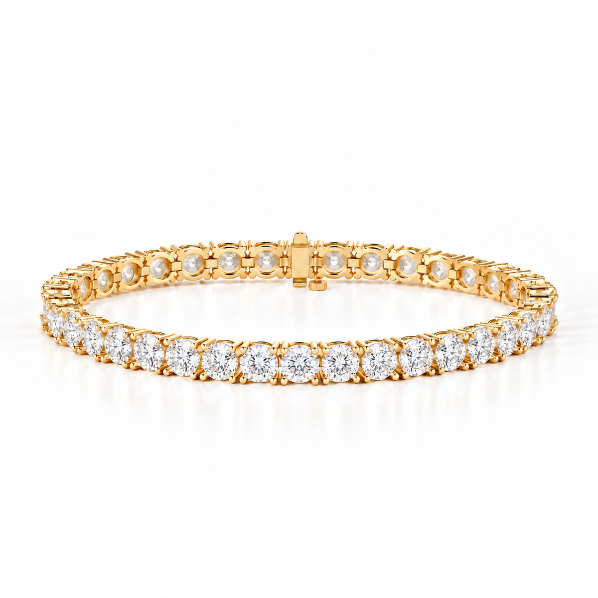 5-Day Custom Lightweight Underlock Tennis Bracelet